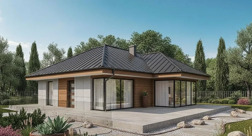 Проект Двухэтажный дом 14 на 12, 174 м2