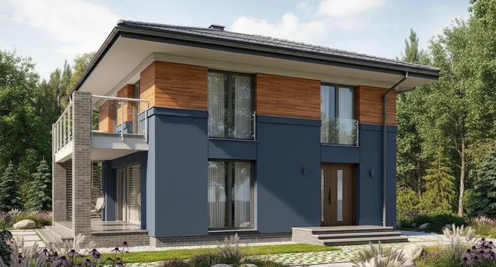 Проект Двухэтажный дом 11 на 18, 220 м2